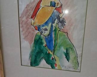 Pierre Ennucio Watercolor Portrait 8"x11"