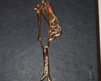 Vintage AJC Fashion Model Brooch