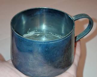 Vintage Silver Plate Child's Cup - Oneida Community Tudor Plate