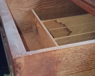 Mission Oak Sideboard or Buffet 15"x59"x46"