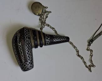 Bidriware Huqqa Mouthpiece