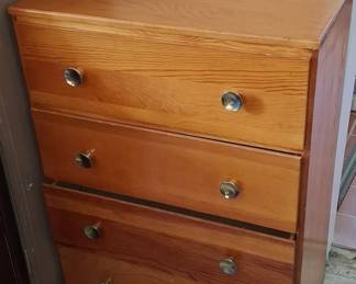 Mid-Century Modern Three-Drawer Chest