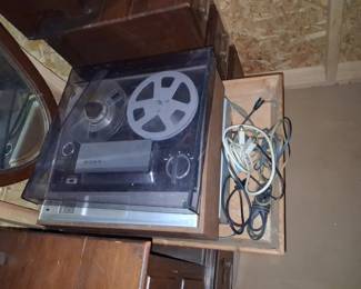 Sony TC-580 Reel-to-Reel Tape Recorder