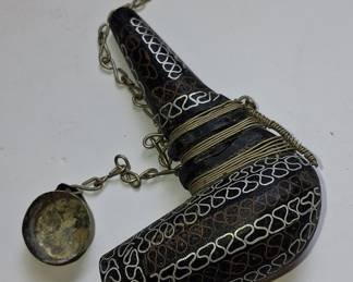 Bidriware Huqqa Mouthpiece