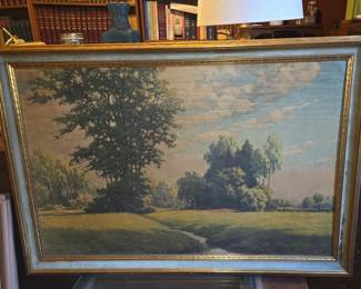 E. Morck Landscape Painting