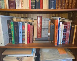 Assorted Vintage Hardcover Book Collection with Notable Titles