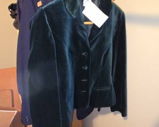 Laura Ashley Vintage Velvet Blazer