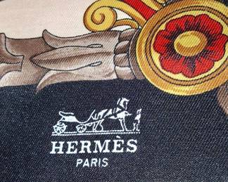 Hermès Silk Scarf 'Grand Apparat Equestrian'