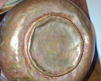 Hand-Hammered Copper Pitcher - Arts and Crafts Era