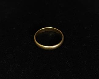 14K Gold Wedding Band