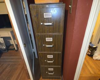 Four-Drawer Vertical Filing Cabinet