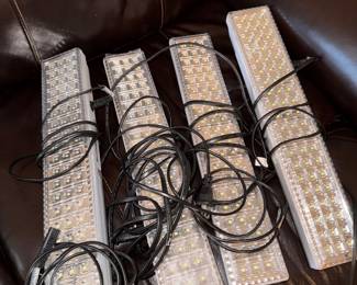 Plug in portable LED utility light bars