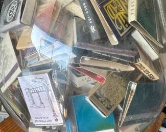 vintage matchbooks
