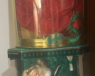 Barbies in original packaging