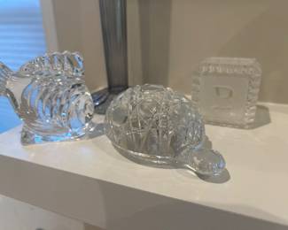 Waterford paperweights