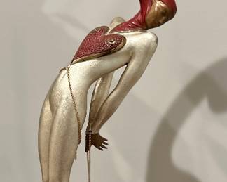 Erte Bronze Statue - "L'Amour" purchased at the Dyansen Gallery in New Orleans, comes with COA