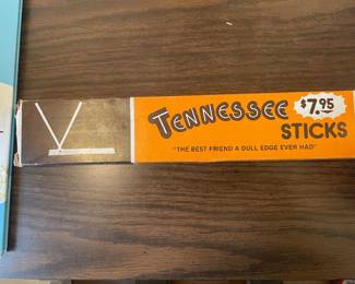 Old Tennessee Sticks Sharpening Stones in Original Box