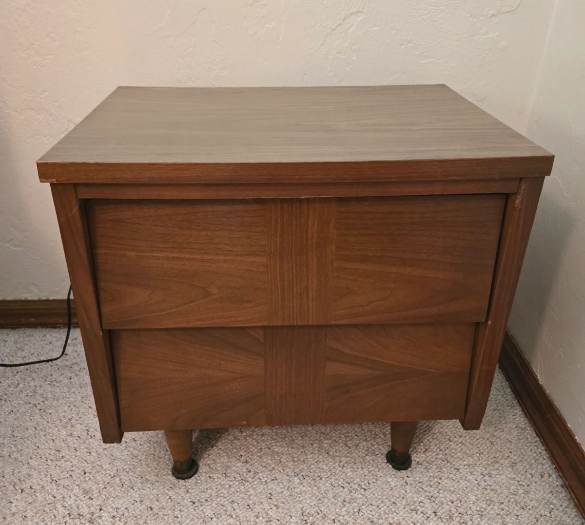 Mid century Modern ward nightstands or end table 