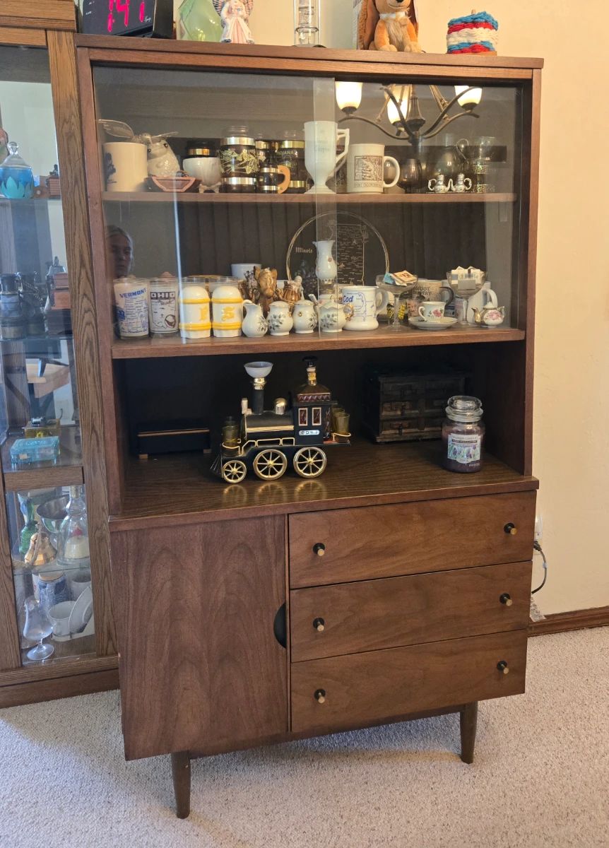 MCM Stanley hutch cabinet