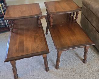 Vintage mcm end tables