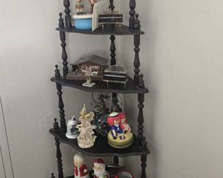 Antique corner shelf