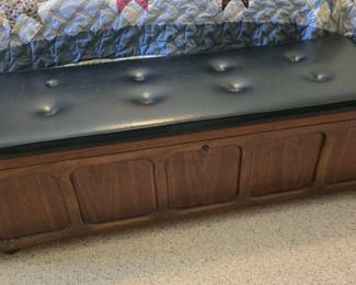 Mid Century hope chest bench