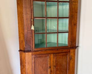Antique Corner Cabinet