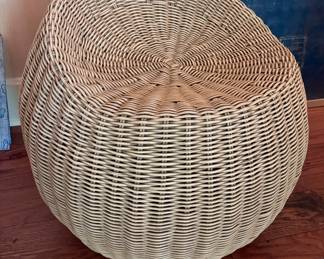 Woven Rattan Stool/Chair