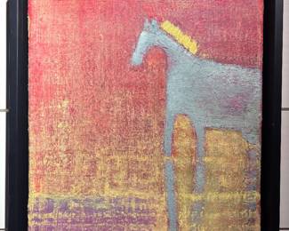 Annie Campbell Original Art "Watering Through"
