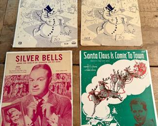 Vintage Sheet Music