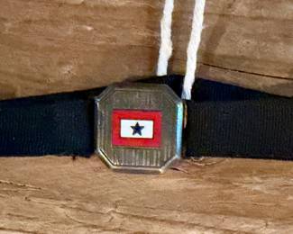 Vintage Blue Star Service Bracelet...Ask a CL associate to see