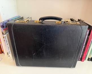Vtg Mark Leather (Italy) Briefcase