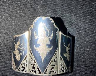 Siam Sterling Niello Link Bracelet...ask a CL associate to see
