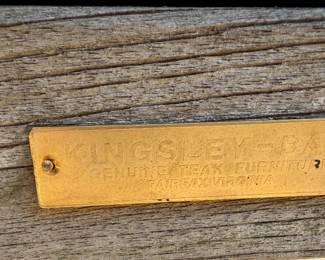 Kingsley Bate Teak Outdoor Arm Chairs