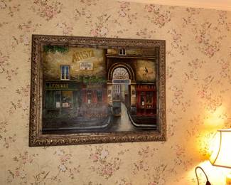 French street scene