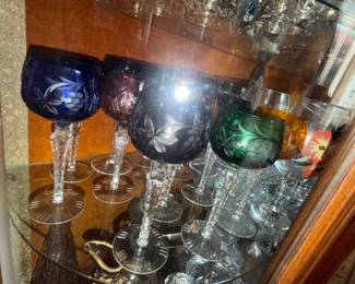 Lovely Crystal stemware