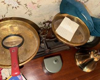 Old table to balance scale