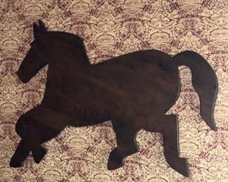 Horse silhouette 