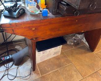 Marvelous primitive cobblers work bench