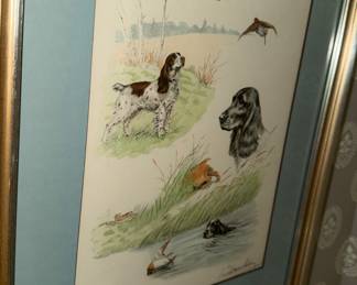Leon Danchin Game birds + dogs