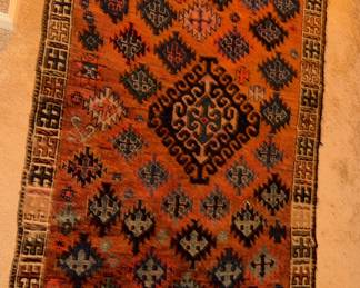 Tribal wool rug