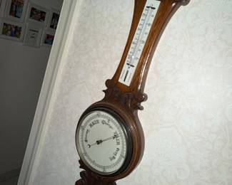 Antique Aneroid Barometer