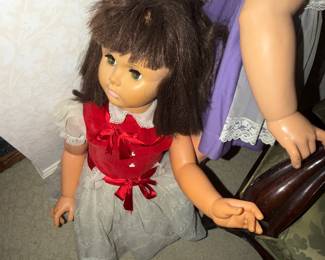 Her little friend...  also a bit scruffy and disjointed