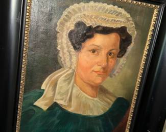 Lovely lady Oil painting
