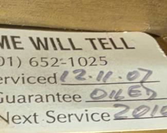 again, well serviced.. and sold AS IS since I'm not a/an Horologist