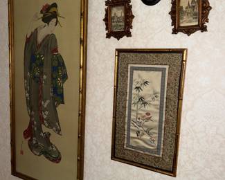 Various Asian prints