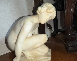 Neoclassic European nude in the style of Emil Cauer's Water Carrier or Venus?