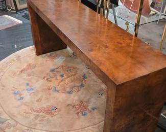 Fabulous Burlwood sofa table