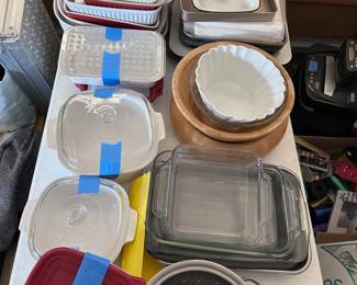 lots of cookware - all materials, all sizes, great brand lables