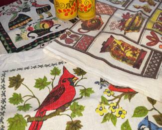 Vintage hand towels